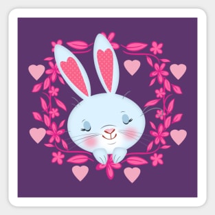 bunny love Sticker